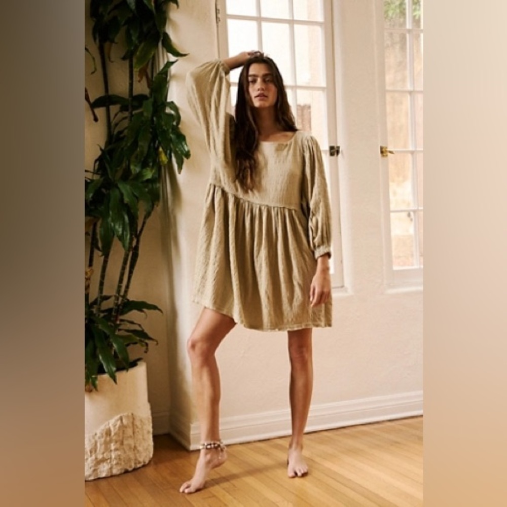 Free People- Get Obsessed Babydoll Dress